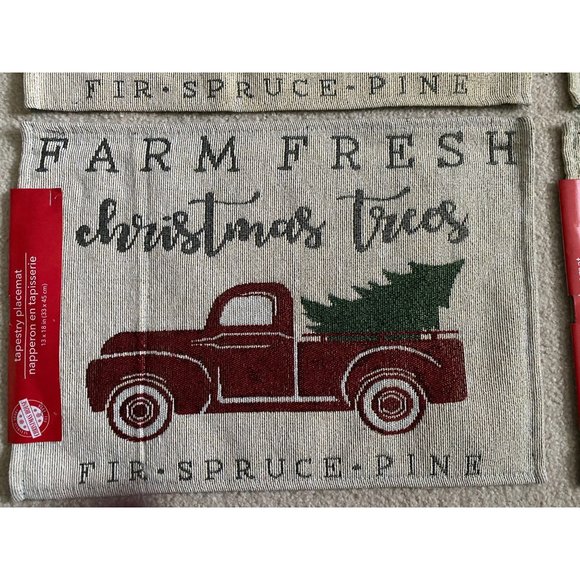 Christmas Place Mats Set of 4 - Picture 3 of 4